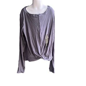 All In Motion Girls Purple Long Sleeve Shirt